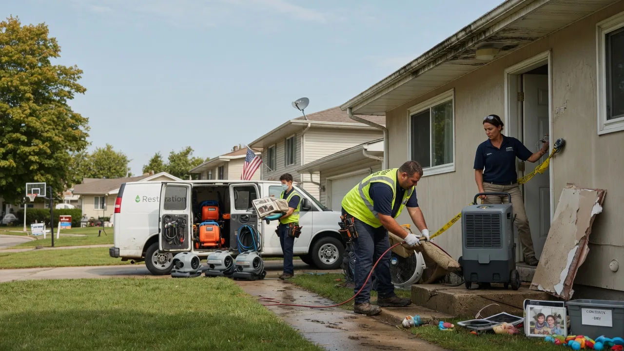 Water Damage Restoration in Mount Carroll, IL near me